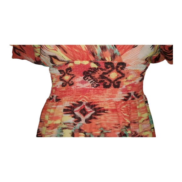 RABBIT, RABBIT RABBIT DESIGNS, SIZE 6 MAXI DRESS, TIERED SKIRT - Picture 3 of 8